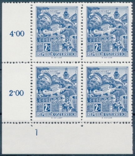 Briefmarke mit Symbolzahl(en)